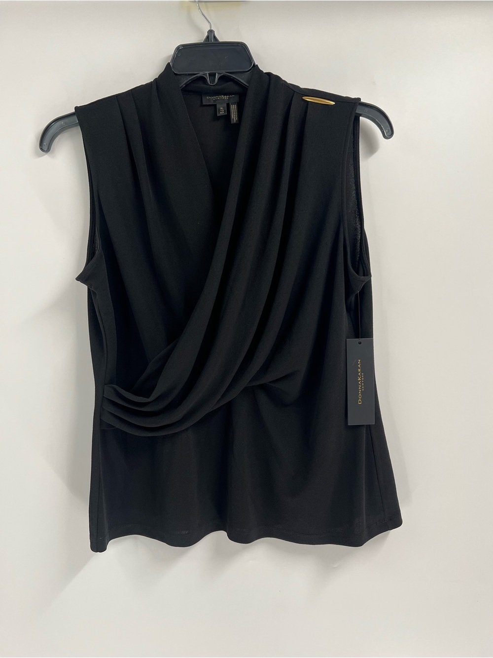 Donna Karan NY Draped Top 
Size XL